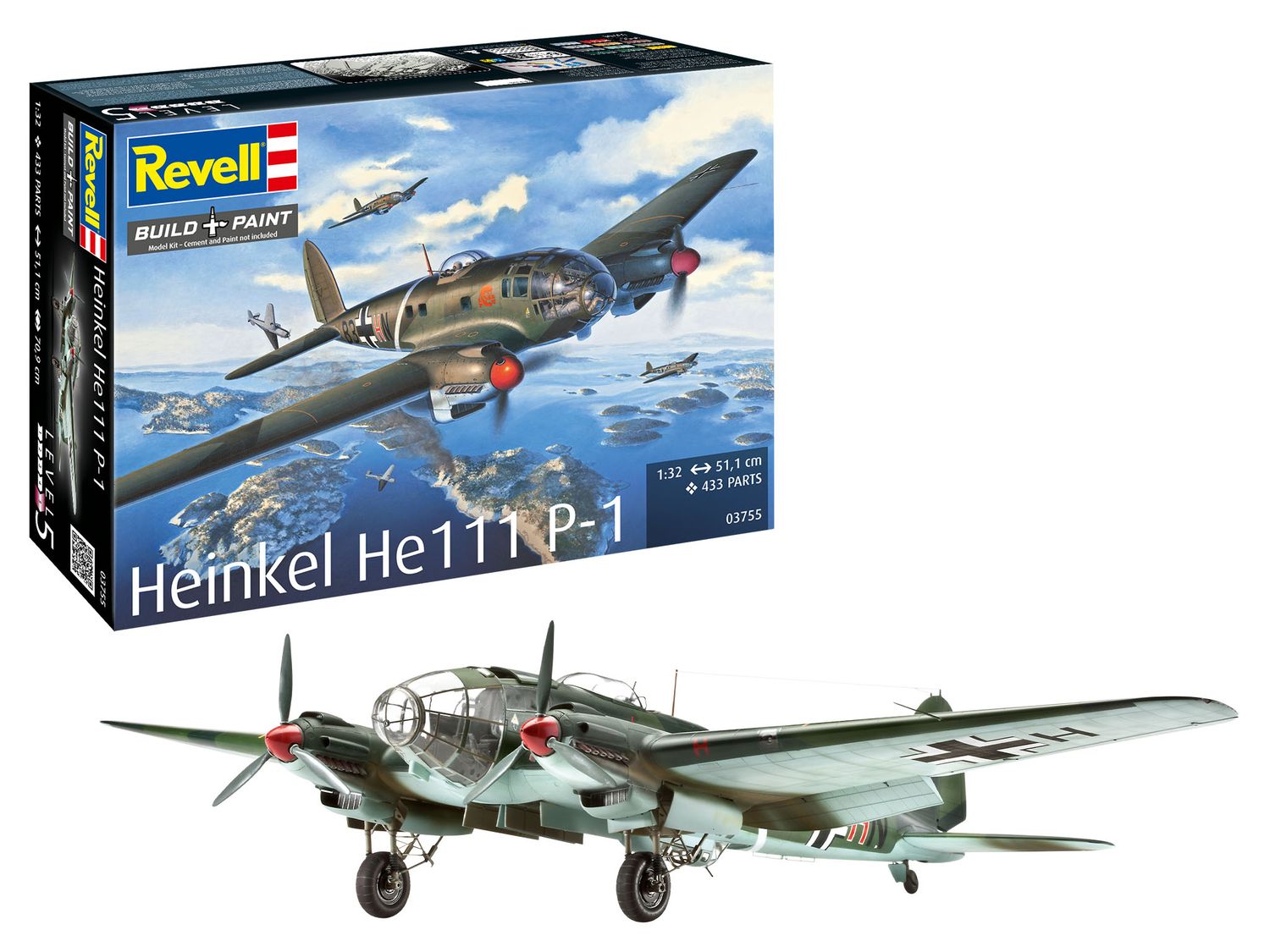 03755 - Heinkel He 111P-1 - 1:32