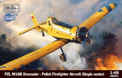 48001 - PZL M18B Dromader - Polish Firefighter Aircraft (Single seater) - 1:48
