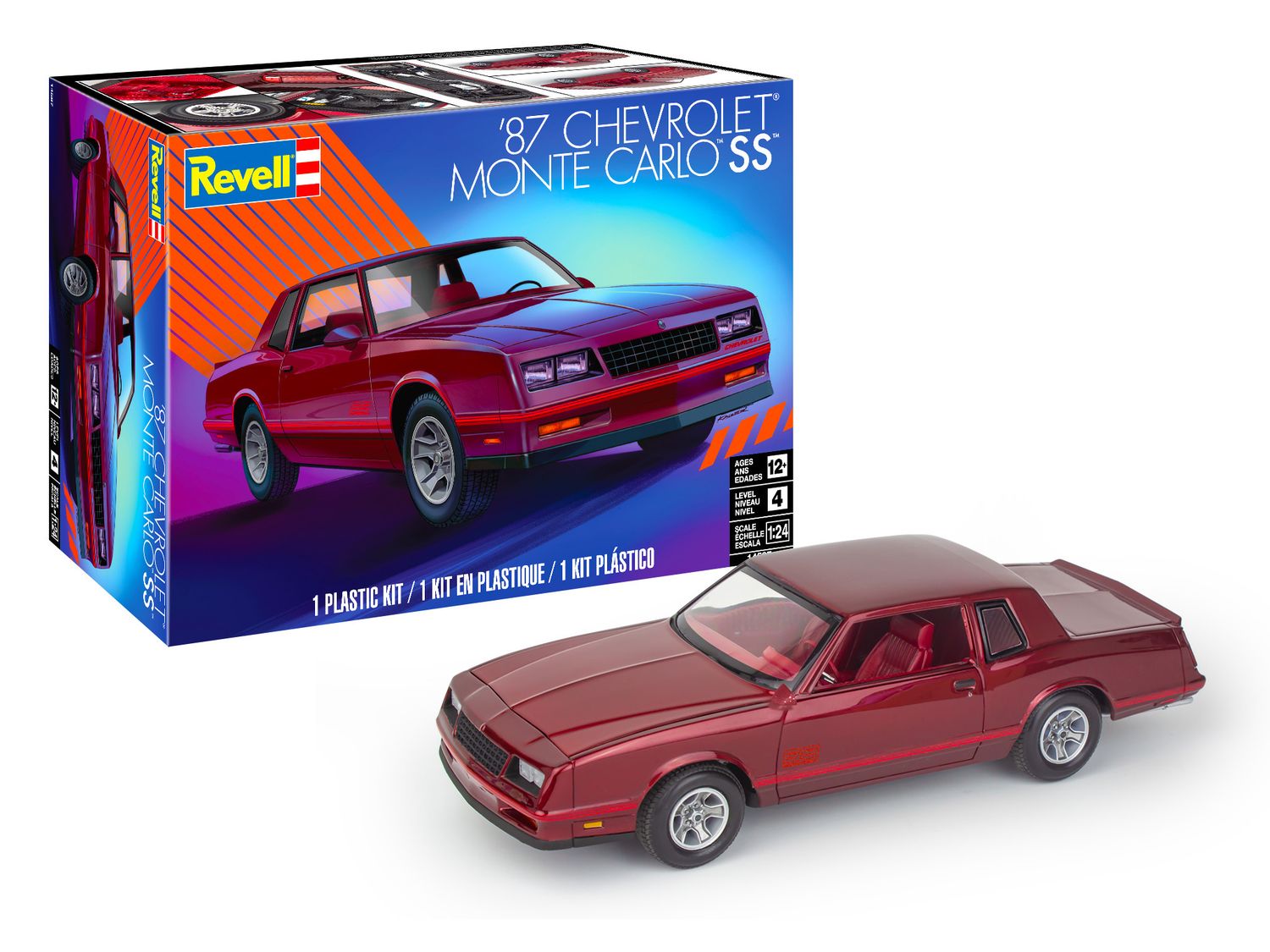 14587 - '87 Chevrolet Monte Carlo SS - 1:24