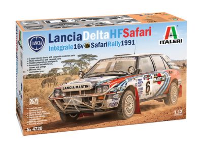 4720 - Lancia Delta HF Safari - Integrale 16V Safari Rally 1991 - 1:12
