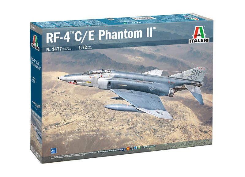 1477 - RF-4C/E Phantom II - 1:72