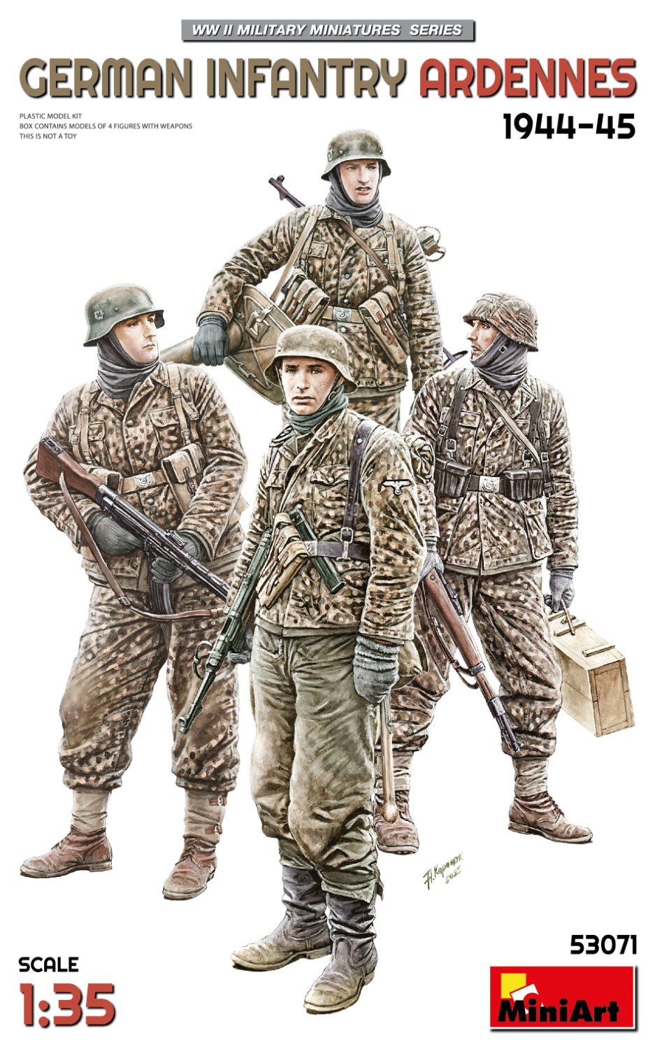 53071 - German Infantry Ardennes 1944-45 - 1:35
