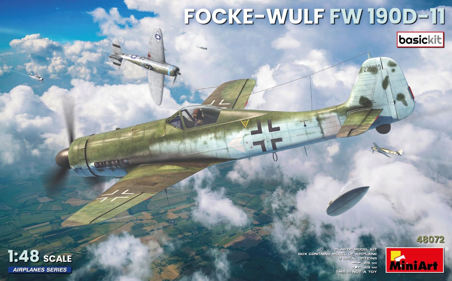 48072 - Focke-Wulf FW 190D-11 - Basic Kit - 1:48