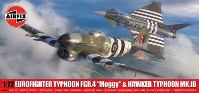A40001 - Eurofighter Typhoon FGR.4 "Moggy" &amp; Hawker Typhoon Mk.IB - 1:72