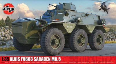 A1385 - Alvis FV603 Saracen Mk.5 - 1:35