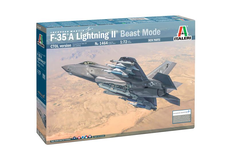 1464 - F-35A Lightning II Beast Mode - 1:72