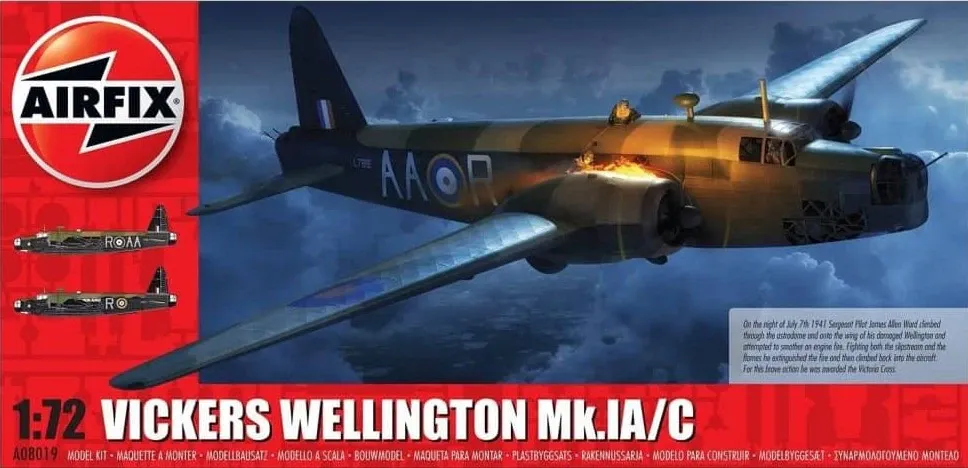 A08019 - Vickers Wellington Mk.IA/C - 1:72
