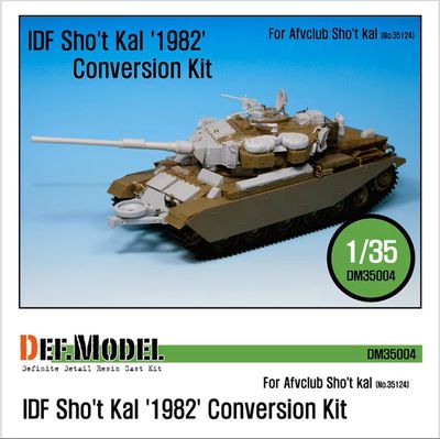 DM35004 - IDF Sho't Kal '1982' Conversion Set - AFV Club 35124 - 1:35