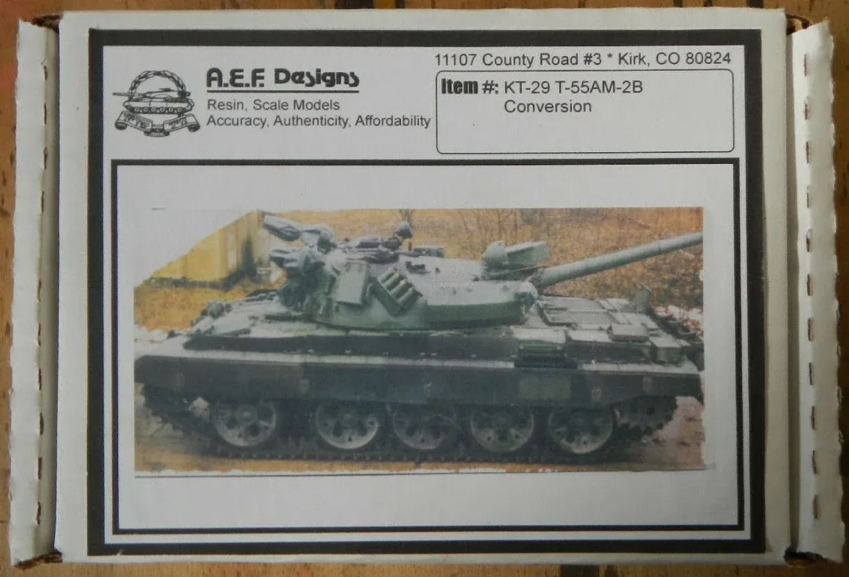KT-29 - T-55AM-2B Conversion - 1:35