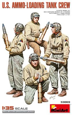 53069 - US Ammo-Loading Tank Crew (2nd edition) - 1:35