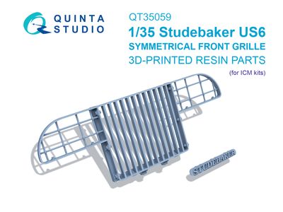 QT35059 - Studebaker US6 Symmetrical Front grille (ICM) - 1:35