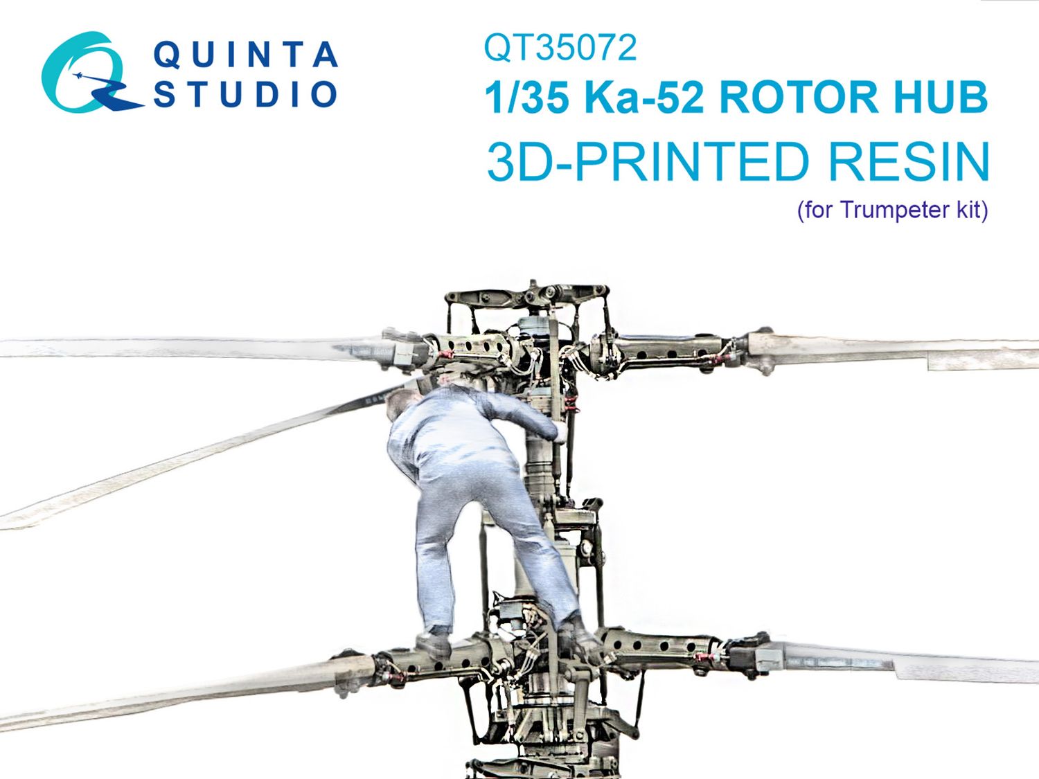 QT35072 - Ka-52 Rotor Hub (Trumpeter ) - 1:35