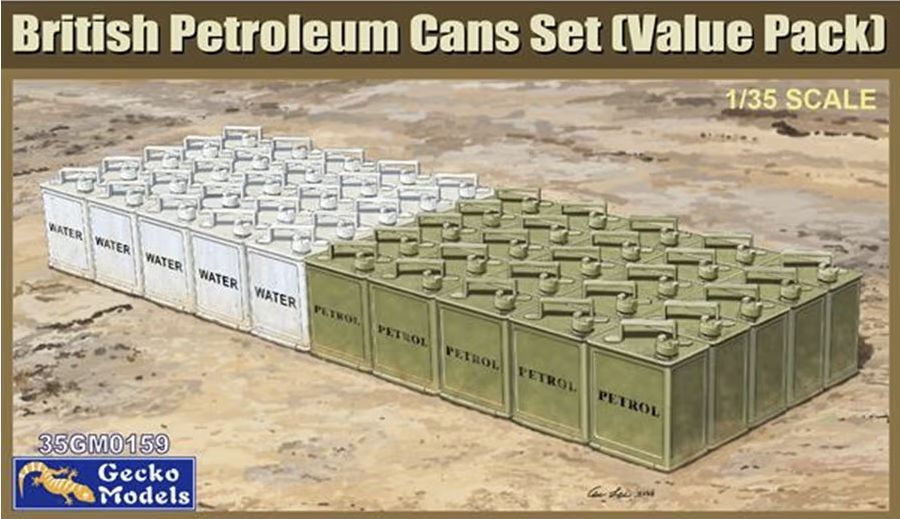 35GM0159 - British Petroleum Cans Set [Value Pack] - 1:35