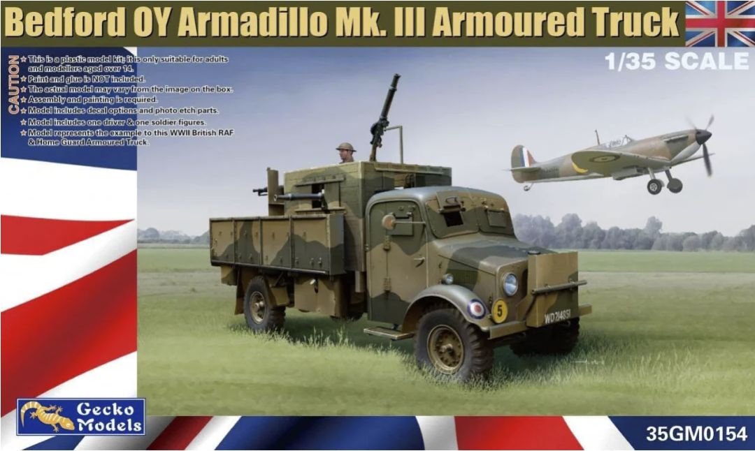 35GM0154 - Bedford OY Armadillo Mk.III Armoured Truck - 1:35