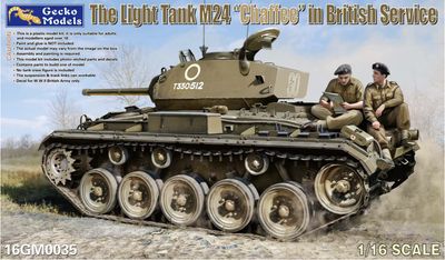 16GM0035 - The Light Tank M24 "Chaffee" in British Service - 1:16