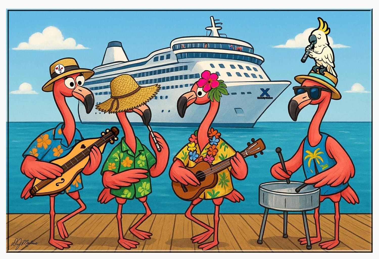 Registration for &quot;2026 Jammin&#39; November Calypso Cruise&quot; Workshops 11/14-21/2026
