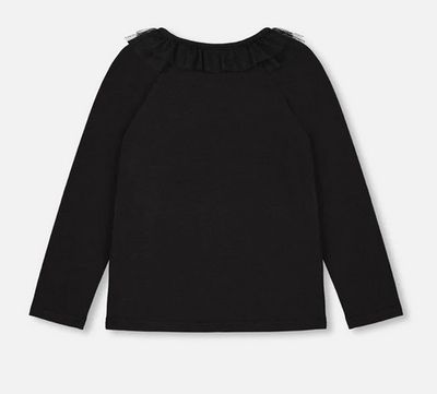 LONG SLEEVE TOP W/ FRILL