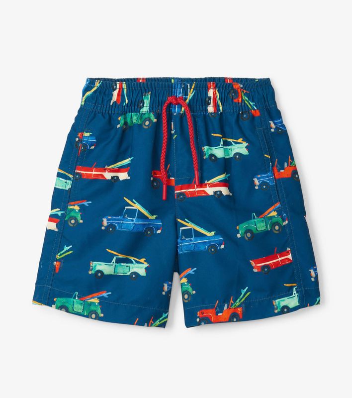 Surf Cars Swim Trunks