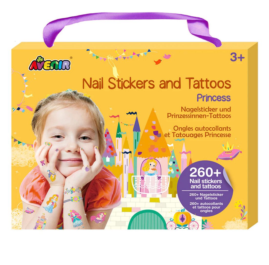 Princess Nail Stickers &amp; Tattoos