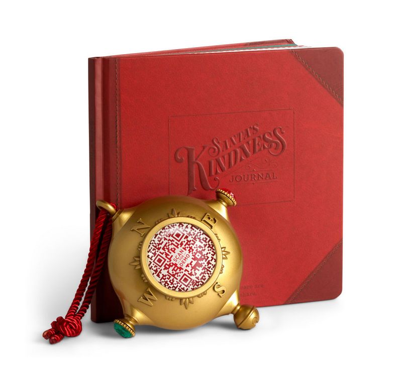 Santa&#39;s Kindness Ornament &amp; Journal