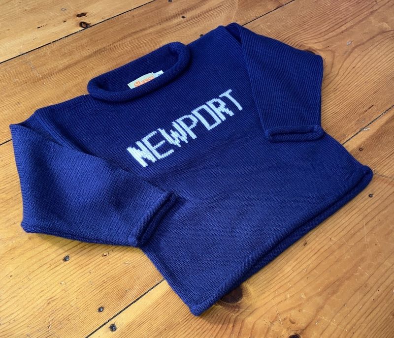 Newport Knit Cardigan in Navy main image 0