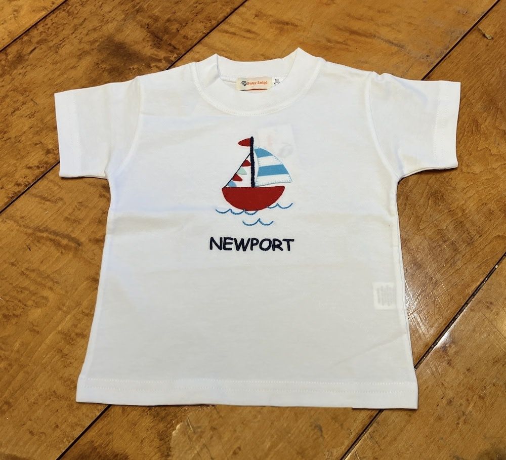 Boat Applique Newport Tee