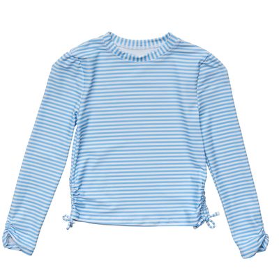 Cornflower Stripe  L/S Rashtop