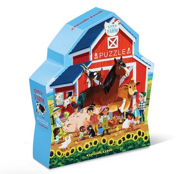 48PC DAY AT THE FARM PUZZLE