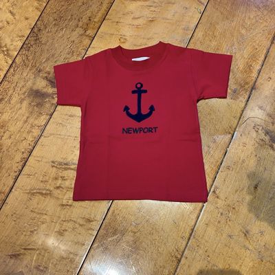 Red Anchor Newport Tee