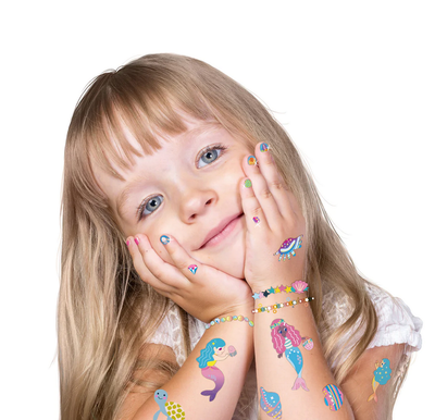 Mermaid Nail Stickers &amp; Tattoos