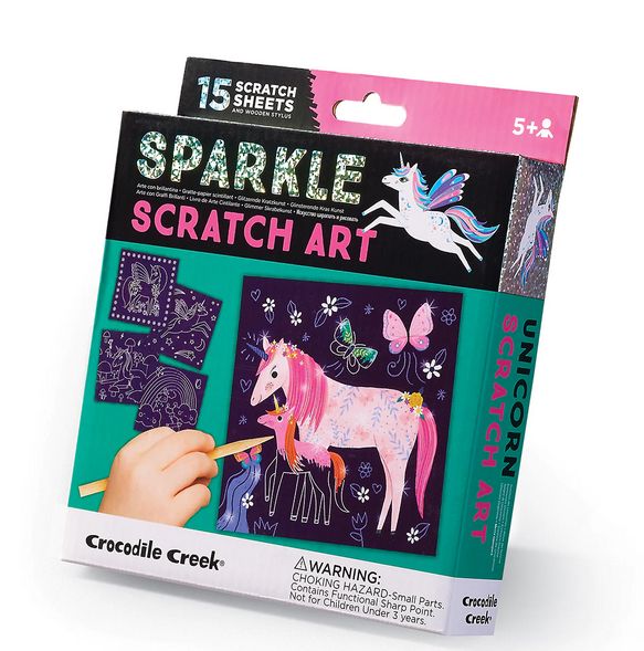 Unicorn Sparkle Scratch Art