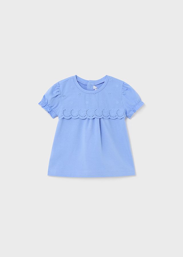 Scalloped S/S Tee