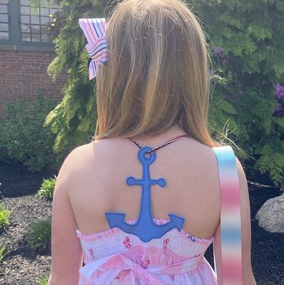 Pink Anchor Dress