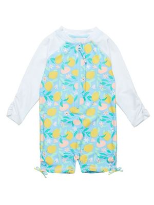 Blue Lemon Drop Sunsuit