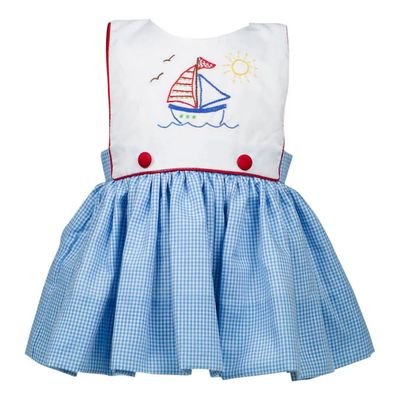 Vineyard Sailboat Dress