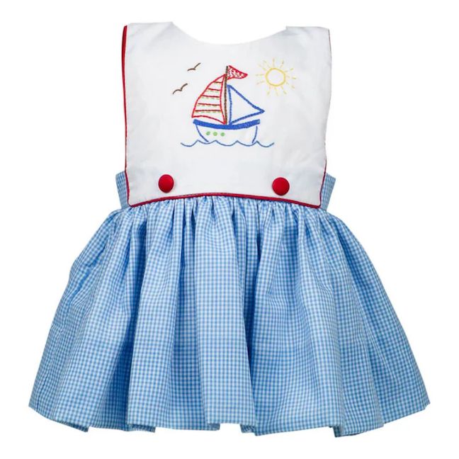 Vineyard Sailboat Dress