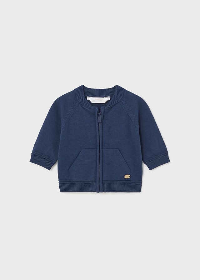 Tricot Zip-Up Sweater