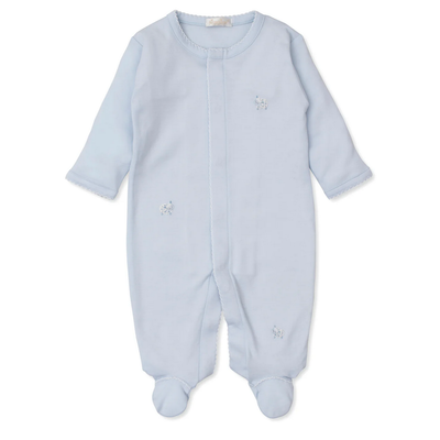 Embroidered Fleecy Sheep Footie
