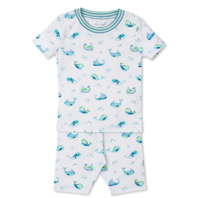 Watercolor Whale PJ Set