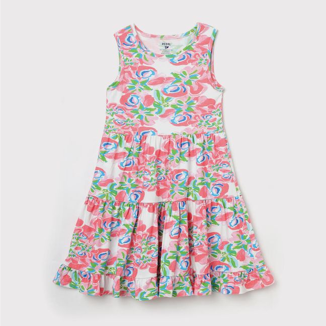 Organic Floral Dress