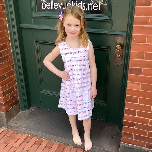 Old Glory Yoke Dress