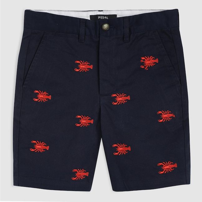 Navy Lobster Short