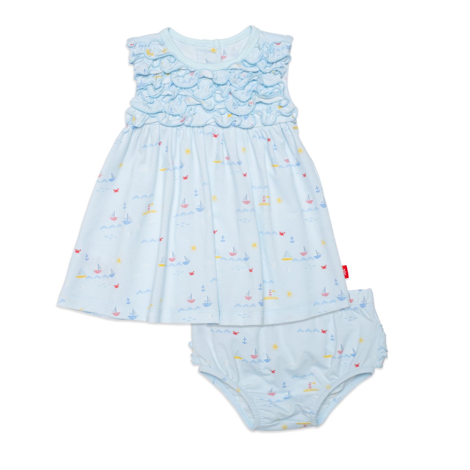 Sail Ebrate Good Times Ruffle Dress Set