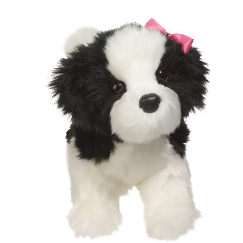 Poofy Shih-Tzu Black &amp; White