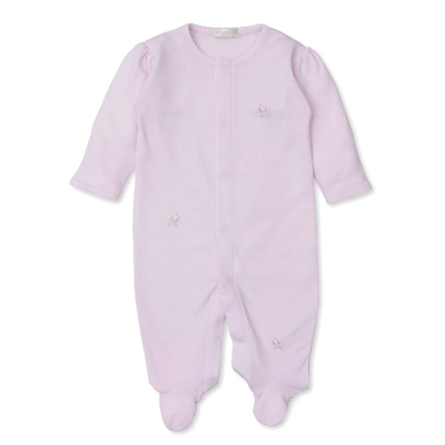 Embroidered Fleecy Sheep Footie