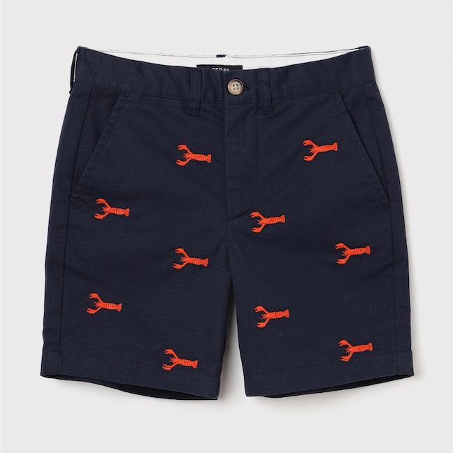 Midnight Blue Lobster Short