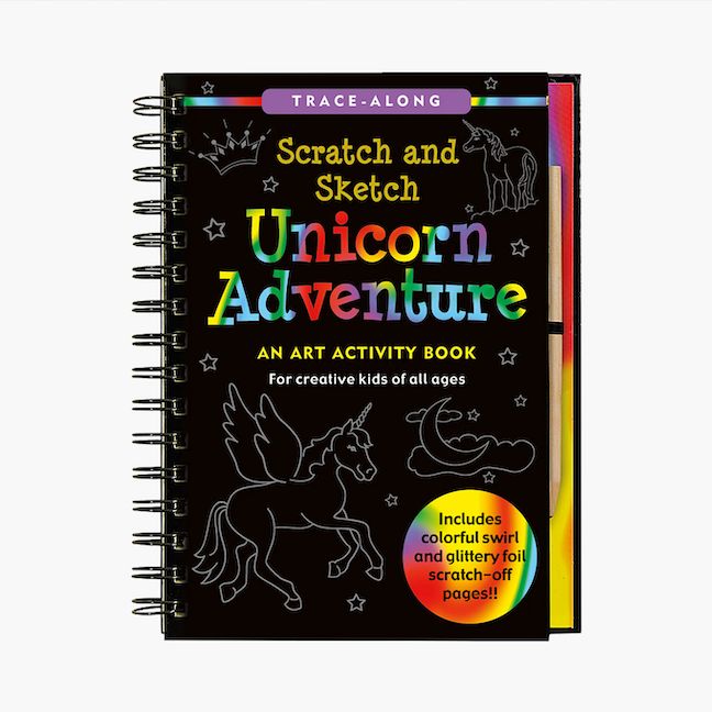 Unicorn Adventure Scratch &amp; Sketch