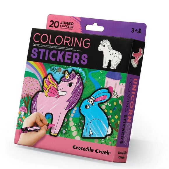 Unicorn Coloring Stickers