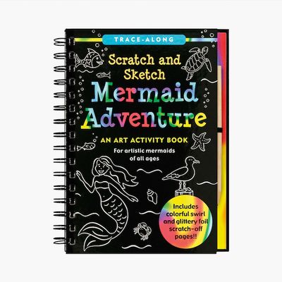 Mermaid Adventure Scratch &amp; Sketch