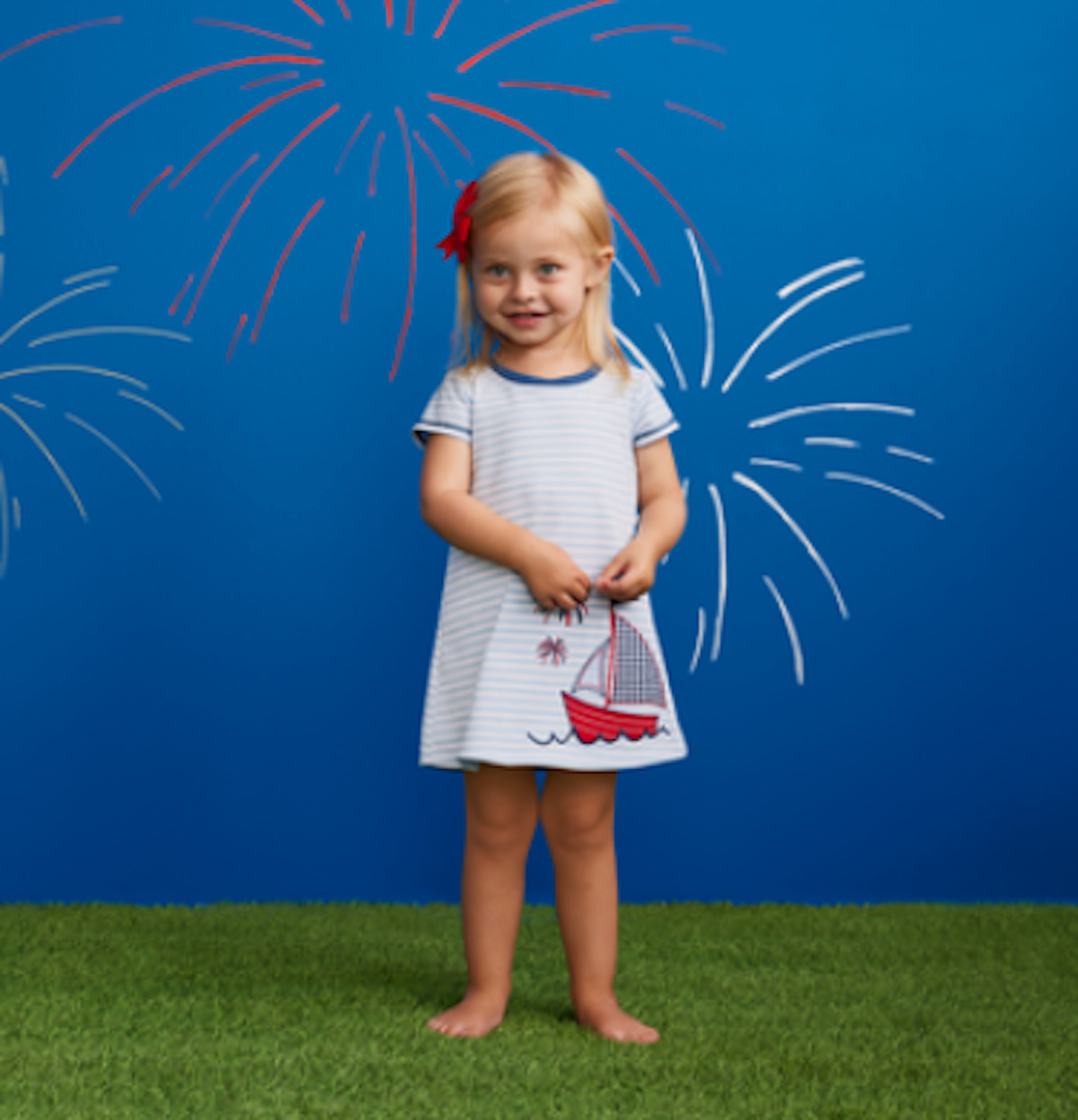 Sailboat T-Shirt Dress